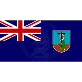 Montserrat Country Flag